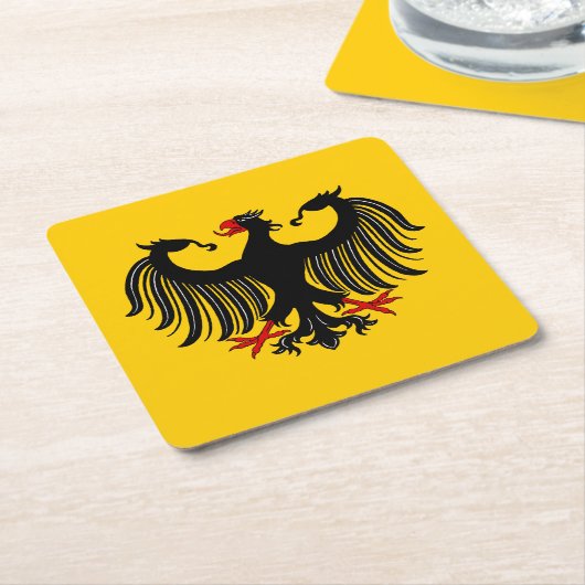 Eagle Rechteckiger Pappuntersetzer (angewinkelt)