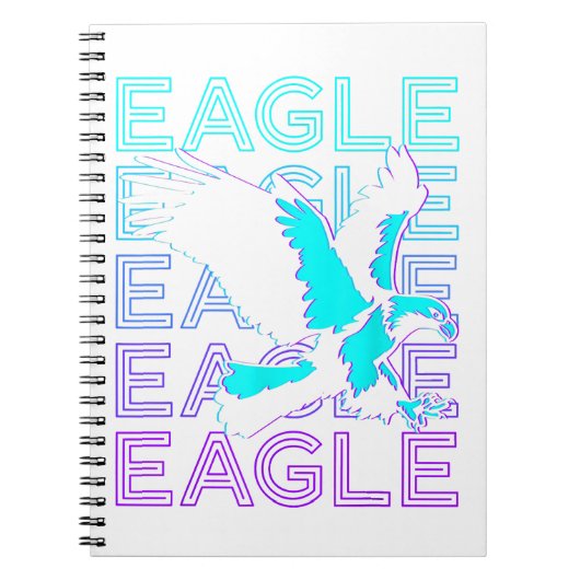 Eagle Retro Notizblock (Vorderseite)