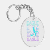 Eagle Retro Schlüsselanhänger (Vorderseite links)