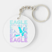 Eagle Retro Schlüsselanhänger (Rückseite)