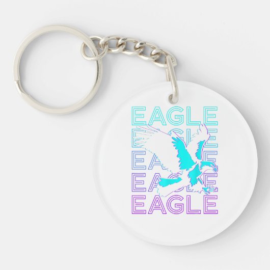 Eagle Retro Schlüsselanhänger (Vorderseite)