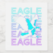 Eagle Retro Weinetikett (Einzelnes Label)