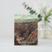 Eagle River Canyon Vintage Postkarte (Stehend Vorderseite)