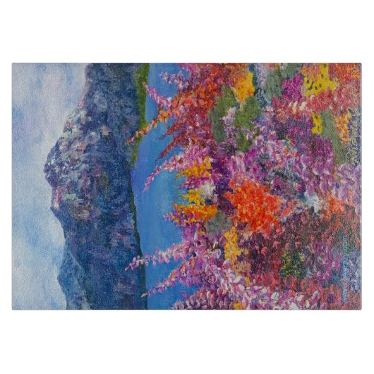 Eagle River Fireweed Cutting Board Schneidebrett (Vorderseite)