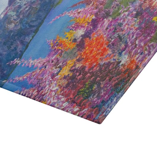 Eagle River Fireweed Cutting Board Schneidebrett (Ecke)