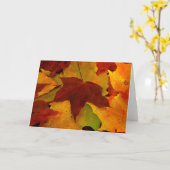 Eagle River Herbst Karte (Gelbe Blume)