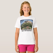 Eagle Rock California Denkmal individuell gestaltb T-Shirt (Vorne ganz)