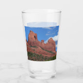 Eagle Rock I Sedona Arizona Reisefotografie Glas (Rückseite)