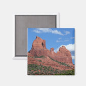 Eagle Rock I Sedona Arizona Reisefotografie Magnet (Vorderseite/Rückseite)