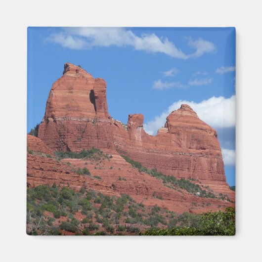 Eagle Rock I Sedona Arizona Reisefotografie Magnet (Vorne)
