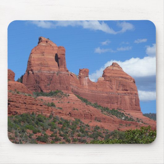 Eagle Rock I Sedona Arizona Reisefotografie Mousepad (Vorne)