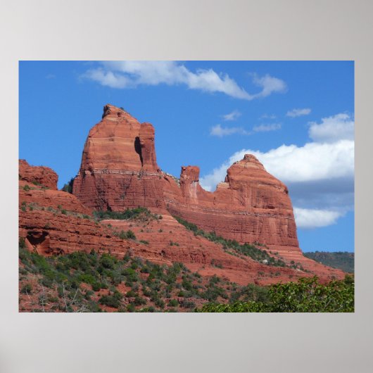 Eagle Rock I Sedona Arizona Reisefotografie Poster (Vorne)