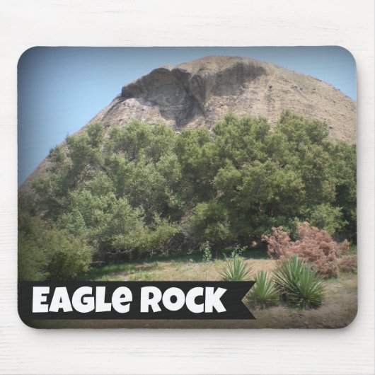 Eagle Rock, Kalifornien Mousepad (Vorne)