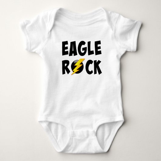 Eagle Rock Lightning Bolt Baby Strampler (Vorderseite)