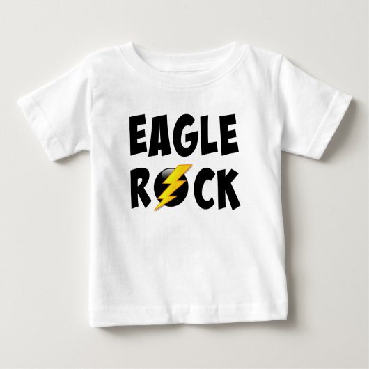 Eagle Rock Lightning Bolt Baby T-shirt (Vorderseite)