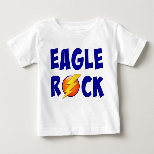 Eagle Rock Lightning Bolt Baby T-shirt (Vorderseite)