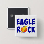 Eagle Rock Lightning Bolt Button (Vorne & Hinten)