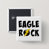 Eagle Rock Lightning Bolt Button (Vorne & Hinten)