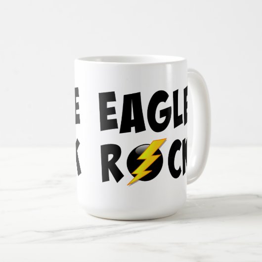 Eagle Rock Lightning Bolt Kaffeetasse (VorderseiteRechts)