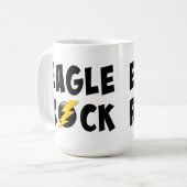 Eagle Rock Lightning Bolt Kaffeetasse (Vorderseite Links)