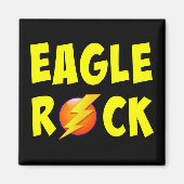 Eagle Rock Lightning Bolt Magnet (Vorne)