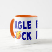 Eagle Rock Lightning Bolt Tasse (Vorderseite Links)