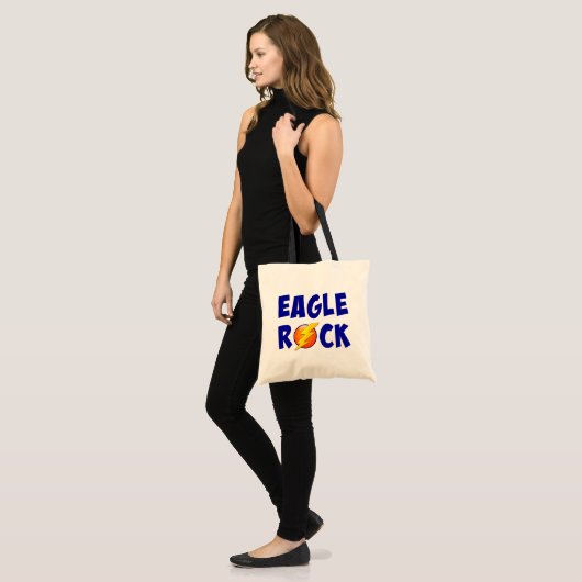 Eagle Rock Lightning Bolt Tragetasche (Vorderseite (Model))