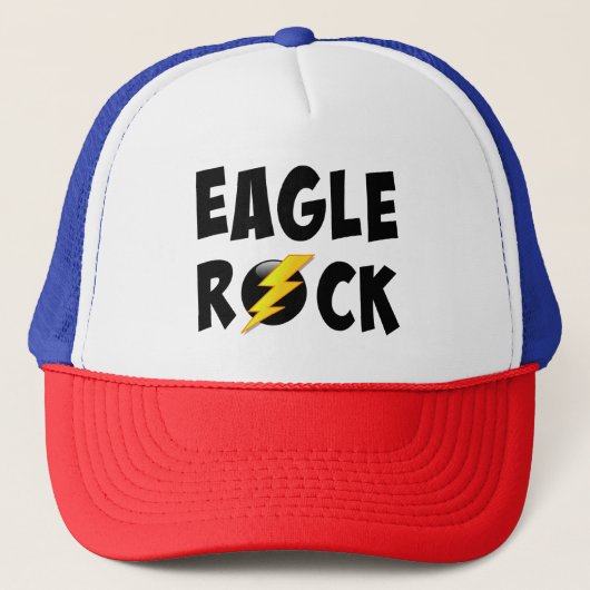 Eagle Rock Lightning Bolt Truckerkappe (Vorderseite)