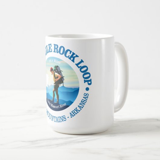 Eagle Rock Loop Trail Kaffeetasse (VorderseiteRechts)