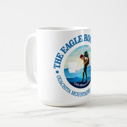 Eagle Rock Loop Trail Kaffeetasse (Vorderseite Links)
