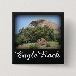 Eagle Rock Monument in Los Angeles, Kalifornien Button