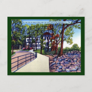 Eagle Rock Pavilion Oranges NJ Vintage Postkarte
