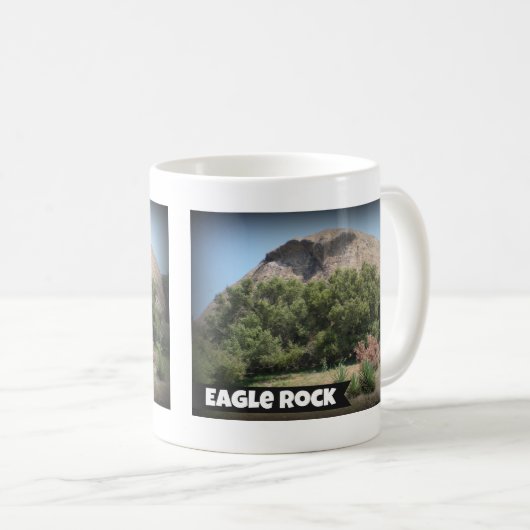 Eagle Rock Sehenswürdigkeit Kaffeetasse (VorderseiteRechts)