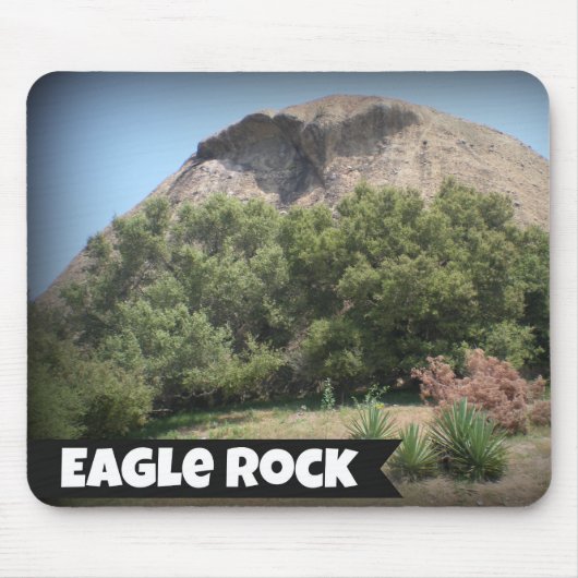 Eagle Rock Sehenswürdigkeit Mousepad (Vorne)