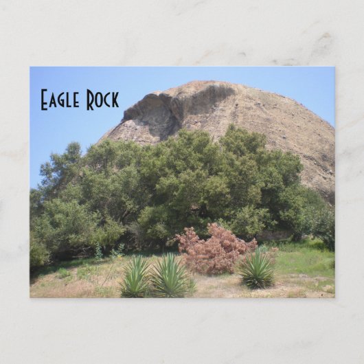 Eagle Rock Sehenswürdigkeit Postkarte (Vorderseite)