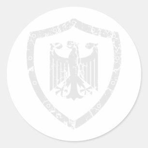 Eagle Runder Aufkleber