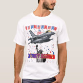 Eagle’s Freedom Flight weiß T-Shirt (Vorderseite)