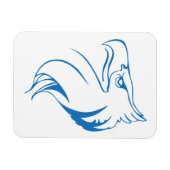 Eagle’s head magnet (Horizontal)