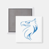 Eagle’s head magnet (Vorderseite/Rückseite)