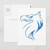 Eagle’s head postkarte (Vorne/Hinten)