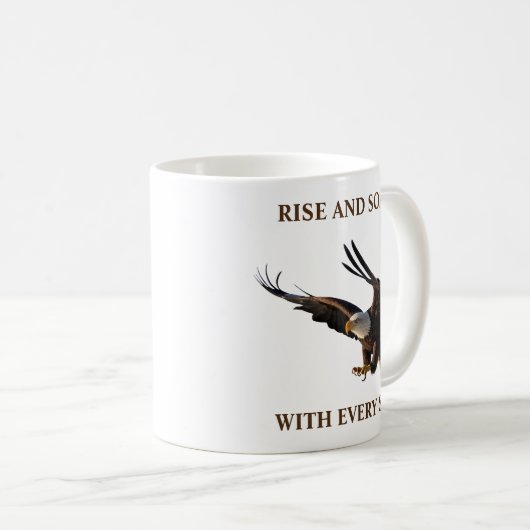 Eagle schlummernd kaffeetasse (VorderseiteRechts)