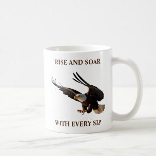 Eagle schlummernd kaffeetasse