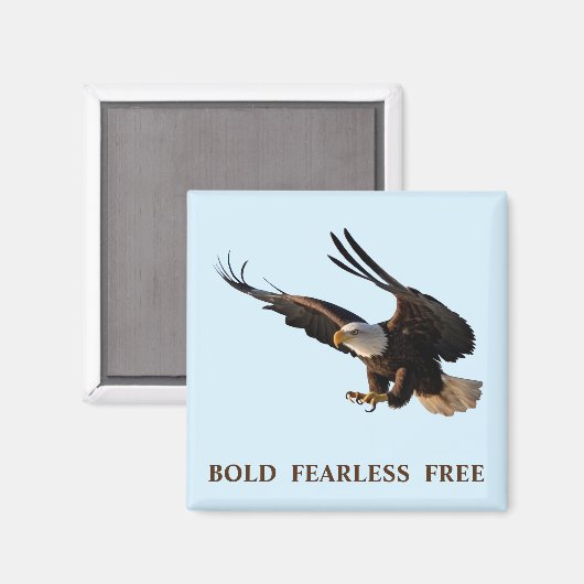 Eagle schlummernd magnet (Vorderseite/Rückseite)