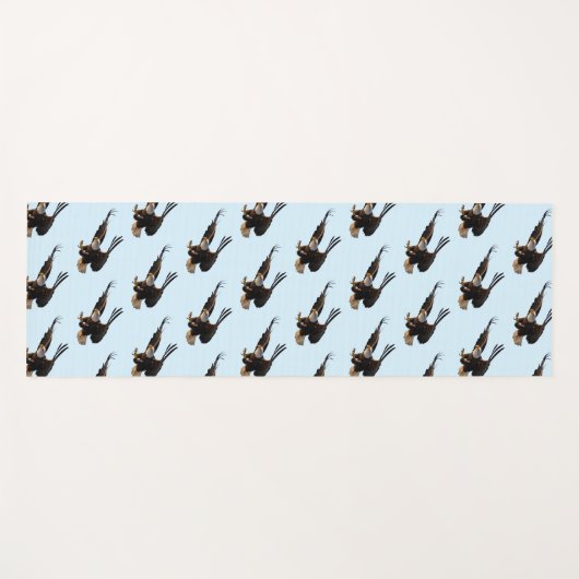Eagle schlummernd yogamatte (Vorderseite (Horizontal))