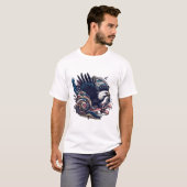 Eagle Schnecke Art Design T-Shirt (Vorne ganz)