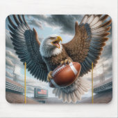 Eagle Scoring a Touchdown Mousepad (Vorne)