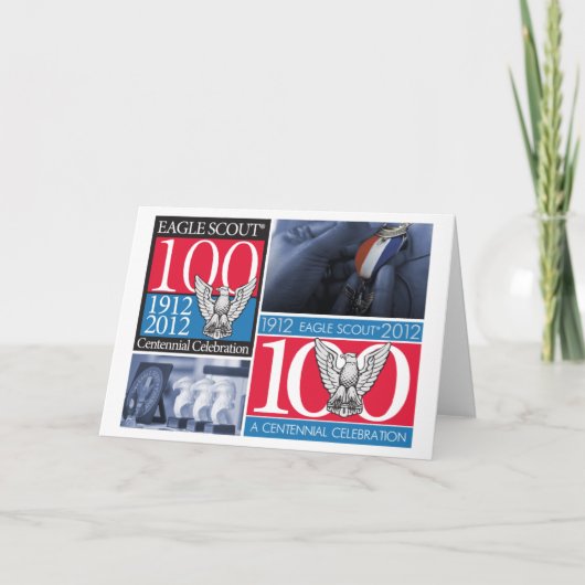 Eagle Scout-Karte Karte (Vorderseite)