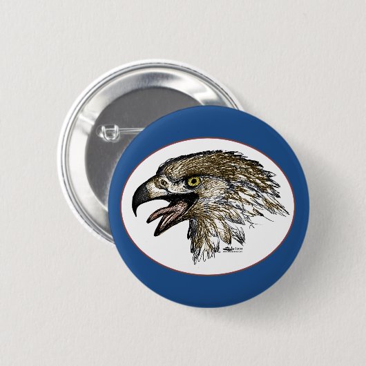 Eagle Screening Button (Vorne & Hinten)