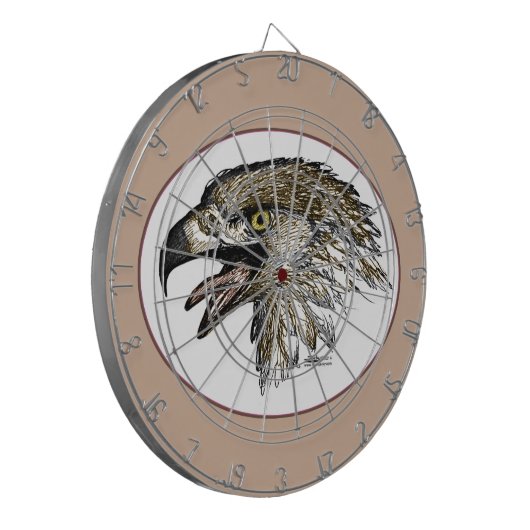 Eagle Screening Dartscheibe (Vorderseite Links)