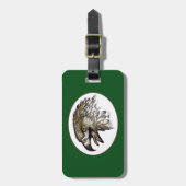 Eagle Screening Gepäckanhänger (Vorderseite vertikal)